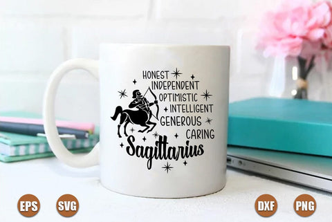 Zodiac SVG Design, Sagittarius SVG FiveStarCrafting 