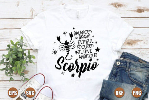 Zodiac SVG Design, Scorpio SVG FiveStarCrafting 