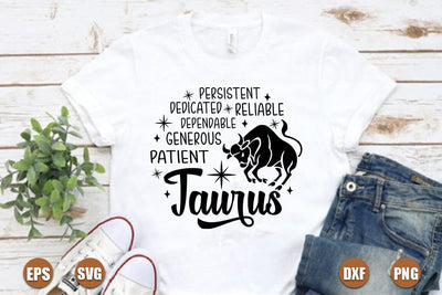 Zodiac SVG Design, Taurus SVG FiveStarCrafting 