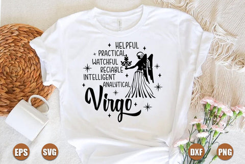 Zodiac SVG Design, Virgo SVG FiveStarCrafting 
