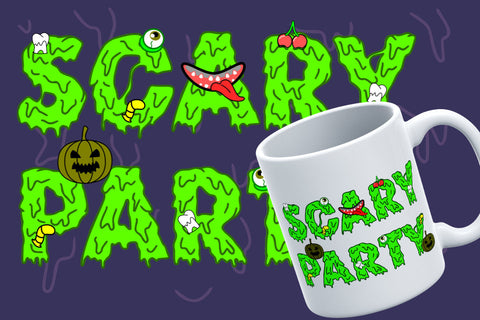 Zombie Brains -Halloween Font, Zombie Font Font Jimtype Studio 