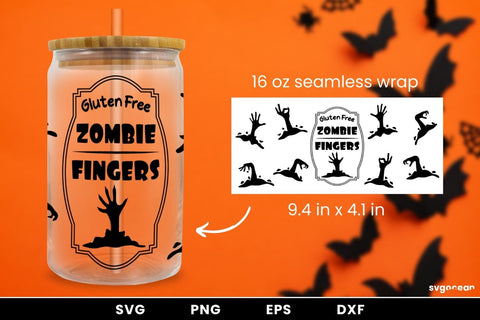 Zombie Can Glass SVG SVG SvgOcean 