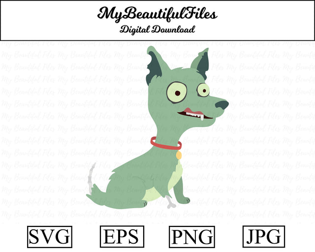 Zombie Dog - Halloween SVG MyBeautifulFiles 