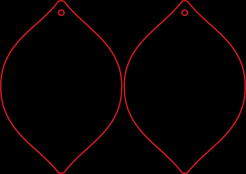 Zombie Earrings SVG For Laser Earrings For Halloween Zombie Earrings SVG For Laser Zombie Earrings svg for Glowforge Zombie Earrings SVG SVG Diva Watts Designs 