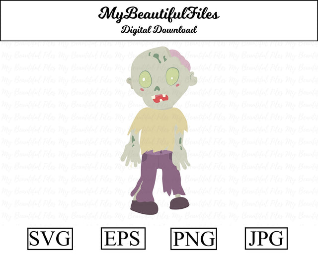Zombie - Halloween SVG MyBeautifulFiles 