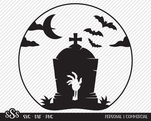 Zombie Tombstone | Halloween SVG SVG Texas Southern Cuts 