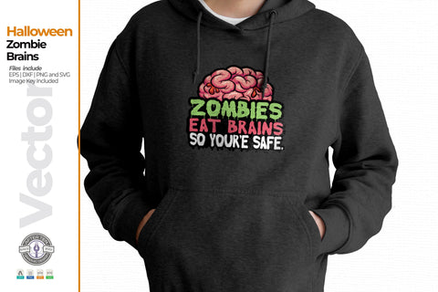 Zombies Eat Brains SVG AfterTenDesign 