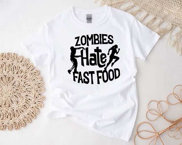 Zombies Hate Fast Food Png, Halloween Sublimation Designs, Apocalypse PNG Download, Halloween PNG File Sublimation BouDesign 