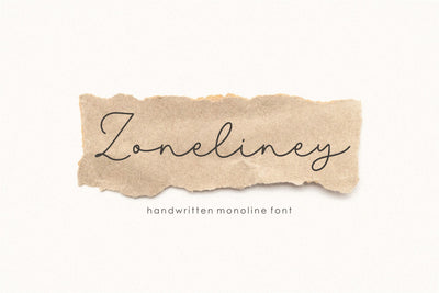 Zoneliney Font Qwrtype Foundry 