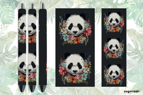 Zoo Embroidery Animals Pen Wraps | Sublimation Bundle SVG SvgOcean 
