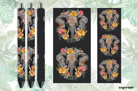 Zoo Embroidery Animals Pen Wraps | Sublimation Bundle SVG SvgOcean 