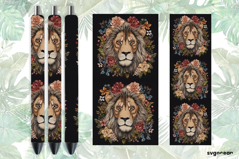 Zoo Embroidery Animals Pen Wraps | Sublimation Bundle SVG SvgOcean 