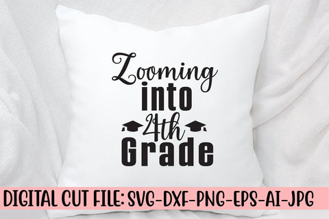 Zooming into 4th Grade SVG Cut File SVG Syaman 