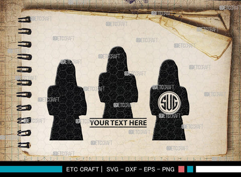 Zumba Girl Monogram, Zumba Girl Silhouette, Zumba Girl SVG, Zumba Svg, Girl Svg, Fitness Girl Svg, SB00423 SVG ETC Craft 