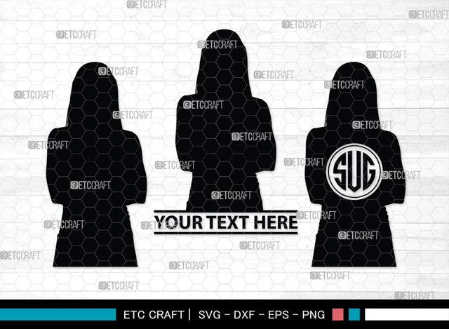 Zumba Girl Monogram, Zumba Girl Silhouette, Zumba Girl SVG, Zumba Svg, Girl Svg, Fitness Girl Svg, SB00423 SVG ETC Craft 